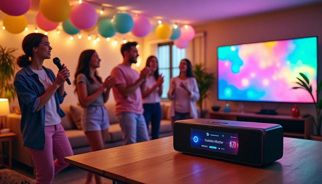 découvrez nos conseils pour choisir la meilleure enceinte karaoké et animer vos soirées avec une qualité sonore optimale et une ambiance festive.