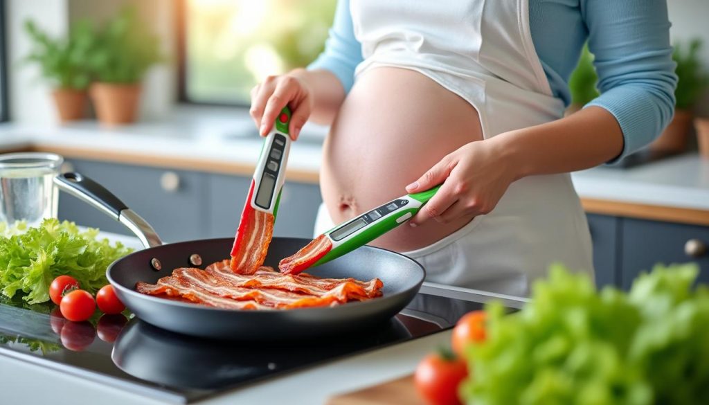 découvrez les précautions essentielles à prendre pour consommer du bacon en toute sécurité pendant la grossesse et garantir la santé de votre bébé.