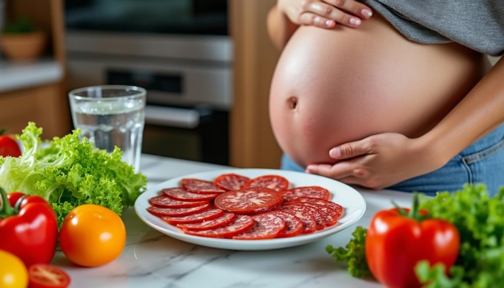 découvrez si manger du saucisson pendant la grossesse est sans danger pour vous et votre bébé, avec des conseils pour éviter les risques liés à la consommation de charcuterie enceinte.