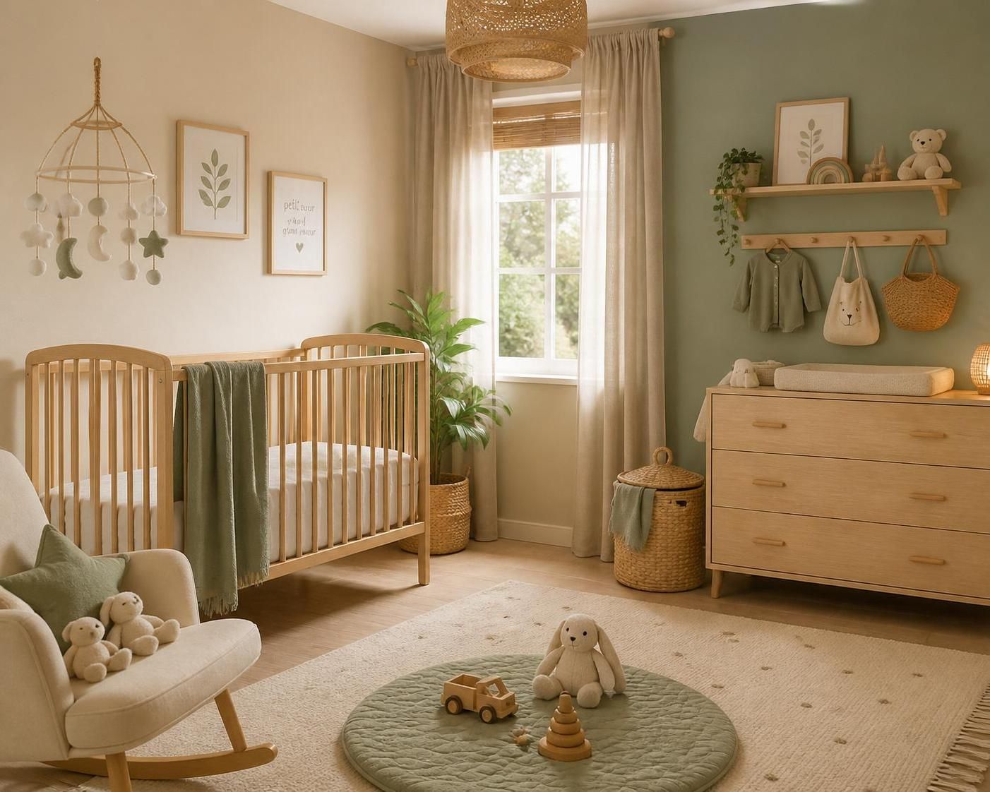 découvrez des idées originales pour une déco chambre bébé mixte, alliant douceur et équilibre pour un univers apaisant et harmonieux.