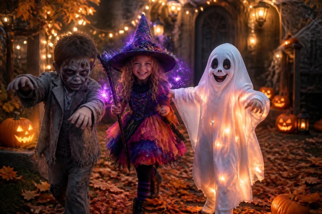 découvrez nos idées originales de déguisements halloween pour enfant, pour un look à la fois effrayant et amusant qui fera sensation lors des fêtes.