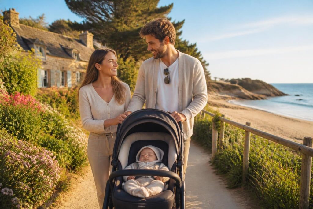 découvrez les meilleures destinations en france pour voyager en douceur avec un bébé de 3 mois. conseils pratiques et lieux adaptés pour un premier voyage serein et réussi en famille.