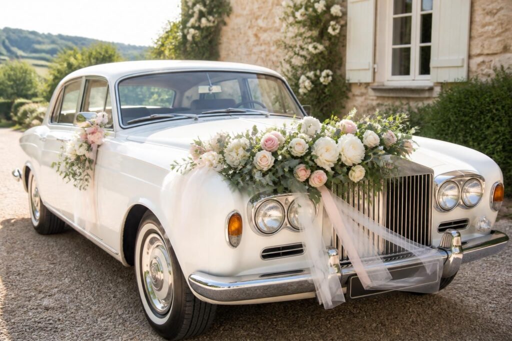découvrez nos astuces pour une décoration de voiture de mariage élégante et personnalisée, afin de rendre votre journée inoubliable avec style et originalité.
