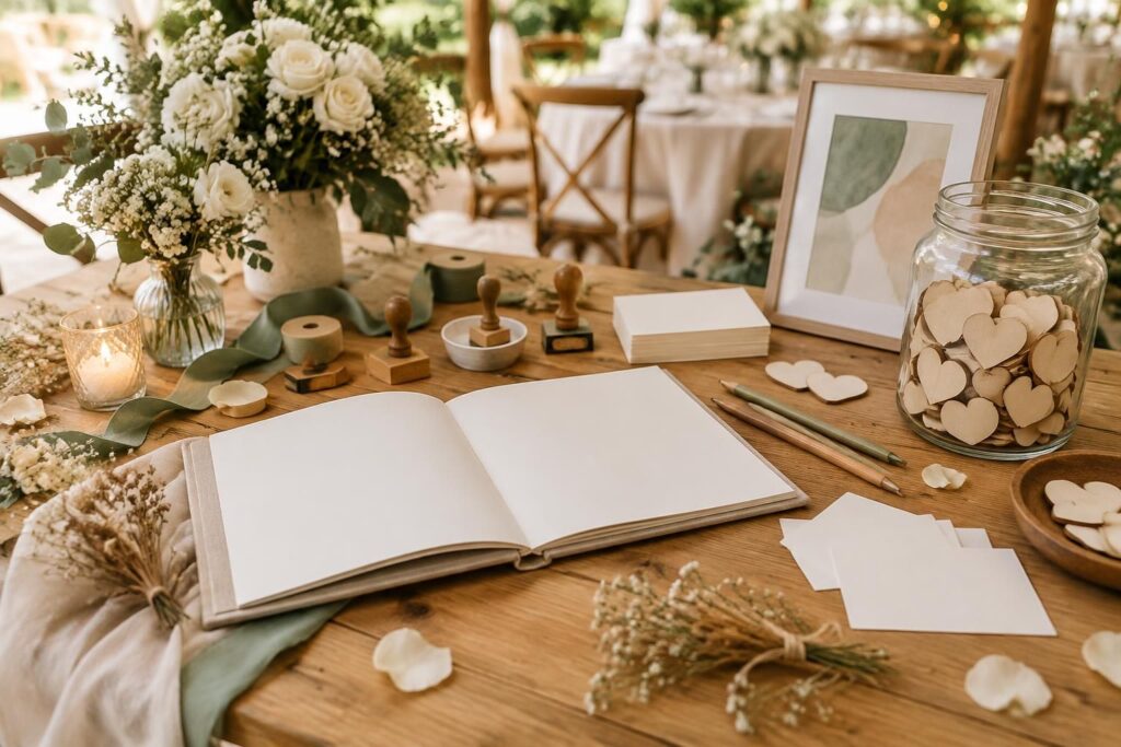 découvrez des idées créatives et simples pour fabriquer un livre d’or de mariage original, personnalisé et rempli de souvenirs inoubliables.